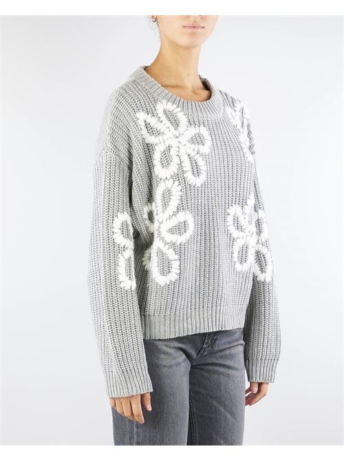 Ribbed sweater with embroidery No Secrets NO SECRETS | Sweater | NS21797